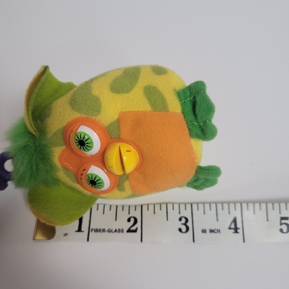 VTG 2000 Furby McDonalds Mini Plush Clip On Toy Lot Of 4 - Picture 8 of 8